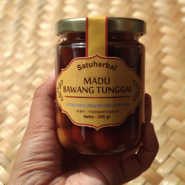 

Madu Bawang Lanang/Tunggal Lokal 250gr, Single Garlic Honey