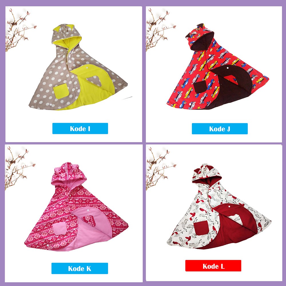 BABY CAPE Selimut Bayi Newborn-3thn Jaket Anak Bayi Murah-3