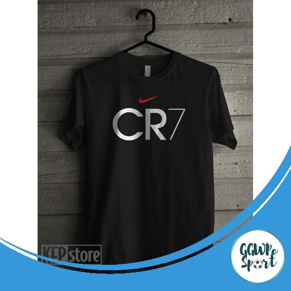 Kaos Distro Premium Cr7 Ronaldo Baju Distro Lengan Pendek Kekinian Katun Combed 30S Kualitas Terbaik