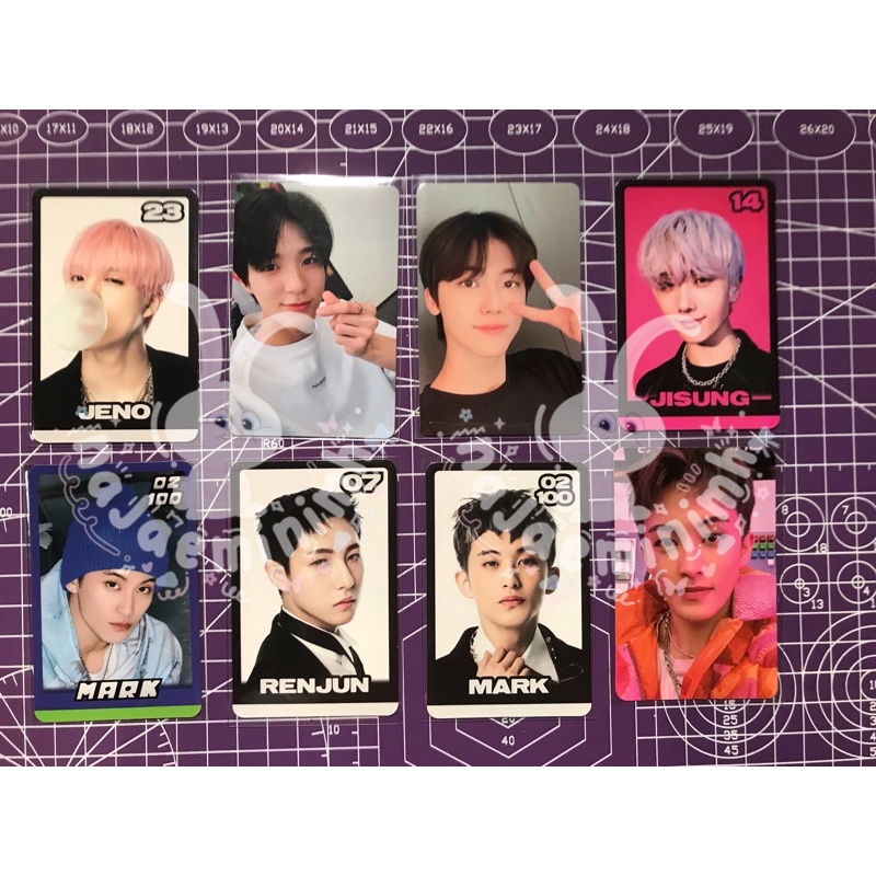 PC PHOTOCARD JENO YIZHIYU HOT SAUCE ROUND 3 R3 RENJUN TRADING GLITCH MODE R1 R2 SELCA KONSEP