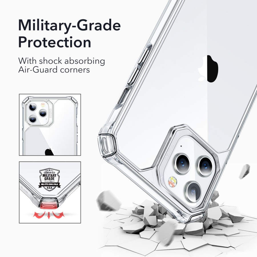 Soft Case Anti Crack Transparant iPhone Xs 11 12 13 Pro Max Silicone Case King Kong Armor Protection