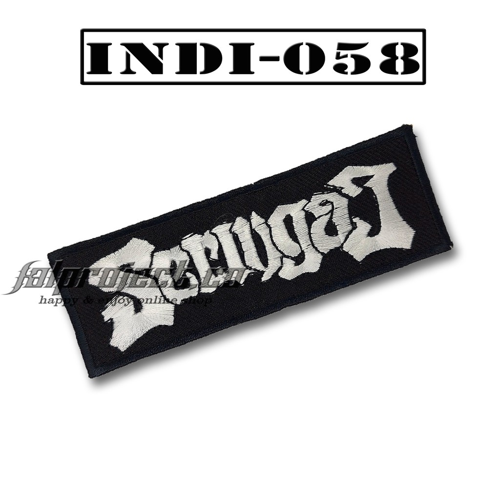 patch bordir emblem bordir premium patch band metal