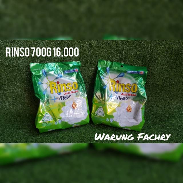 SEMBAKO MURAH SABUN CUCI BAJU DETERJEN RINSO GROSIR AGEN