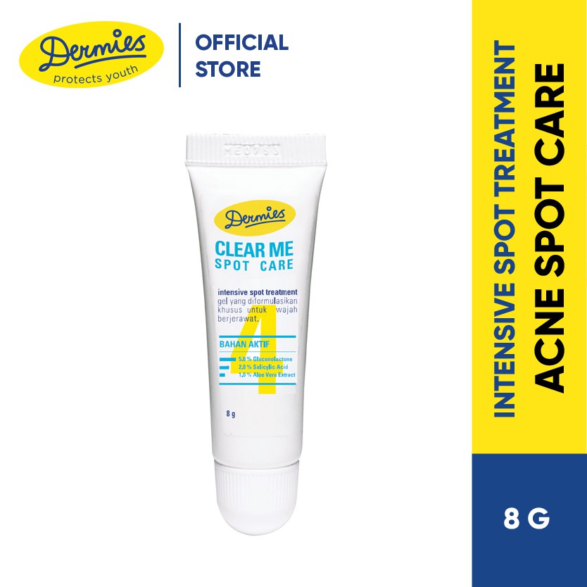 

Dermies Clear Me Spot Care 8 g - Spot Gel Untuk Jerawat
