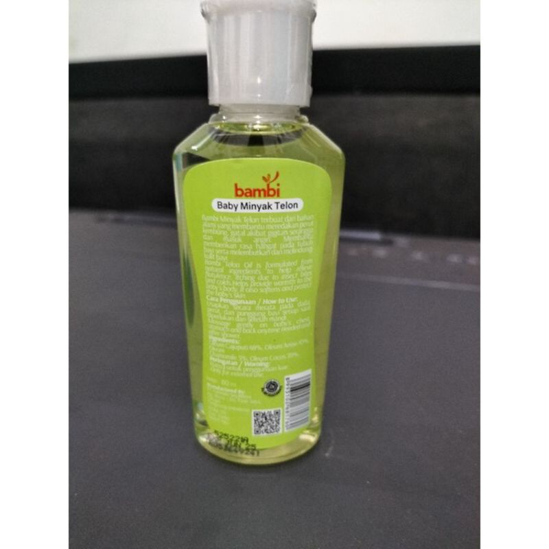 Bambi Minyak Telon 60 ml
