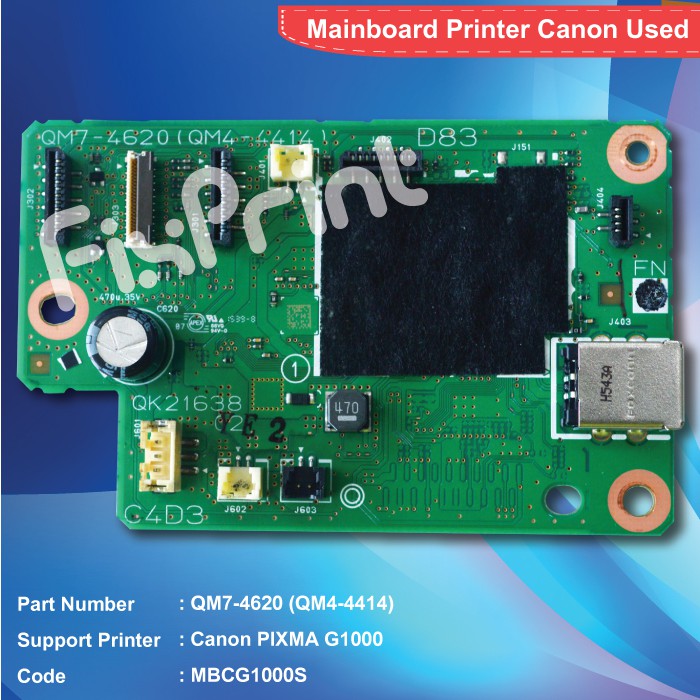 Original Mainboard Canon G2000 Board Motherboard Printer Pixma G2000 G-2000 QM7-4570 QM-44438