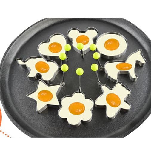 Cetakan Cetak Telur Egg Eggs Mold Bentuk Motif Bento Bekal 