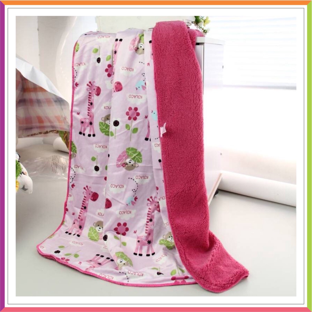 ❤ Fashionbabies ❤ SELIMUT CARTER KOLACO DOUBLE FLEECE / SELIMUT BAYI / SELIMUT KARAKTER