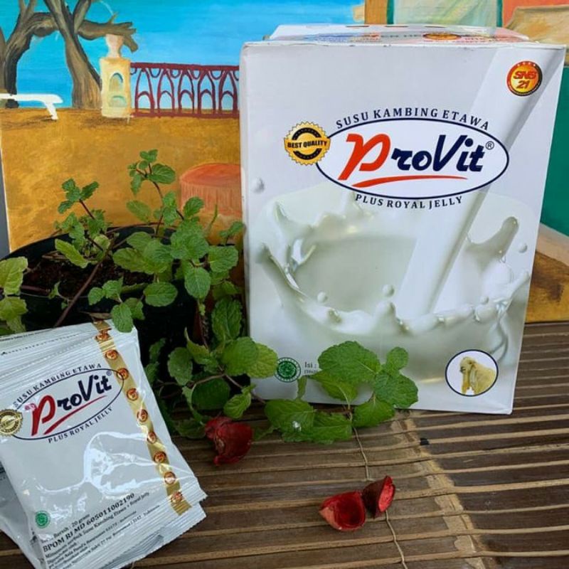 

Susu Kambing Etawa Provit 1 dus isi 50 sachet