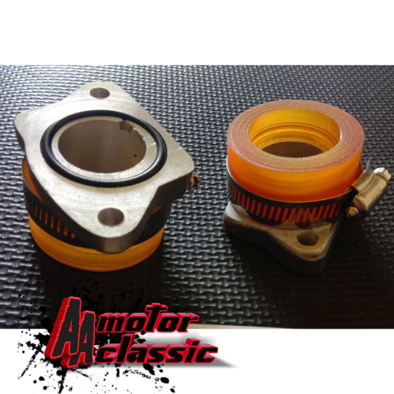 manipol intake manipol pe28 manipol intake manipol karbu pe28 diameter karet dalam 34mm pnp Honda cb