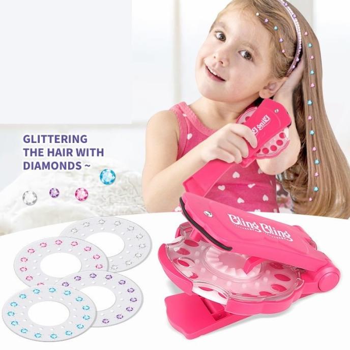 mainan jewellery anak/mainan salon/hair blinger/mainan makeup/princess