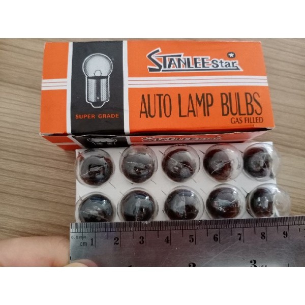 Lampu Bohlam Kecil Merek Stanlee 12V / 24V kaki 1 atau kaki 2