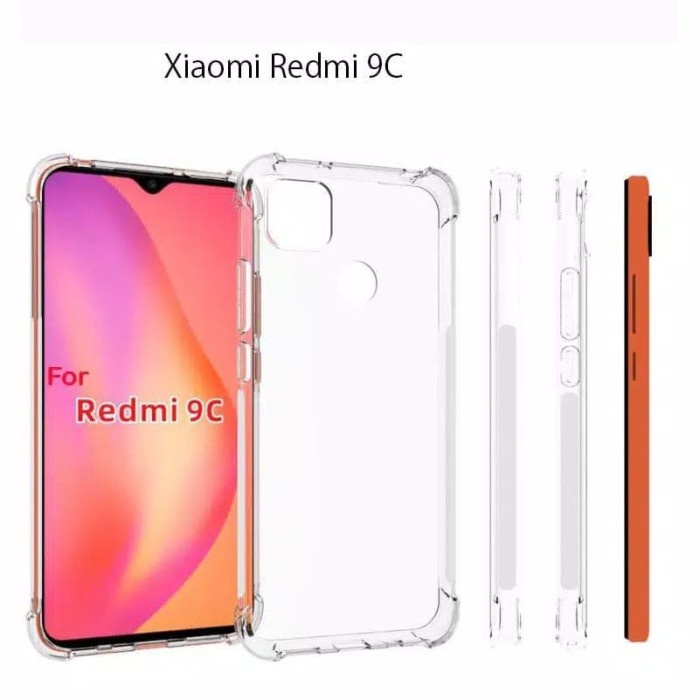 RB Case Anti Crack Redmi 9C 6.53" REDMI 9C Anti CasinG / Kondom ACC