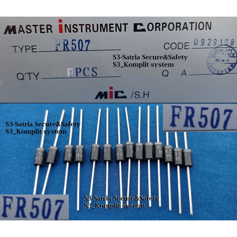 FR507 Dioda FR 507 Diode fr507