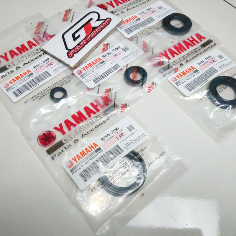 SEAL SET MESIN F1ZR ORI YGP FIZR FIZ F1Z R FORCE 1 SIGMA ALFA FORCE1 POSWAN PORSEWAN SIL KRUK AS GIR GEAR DEPAN SELAH KICK STARTER OPERAN