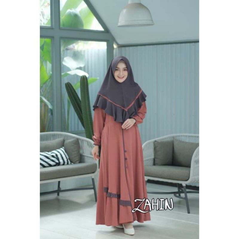GAMIS SET HIJAB ORI ZAHIN