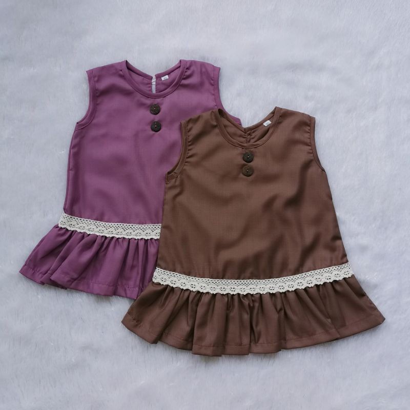 Dress anak perempuan dress kids 3 tahun