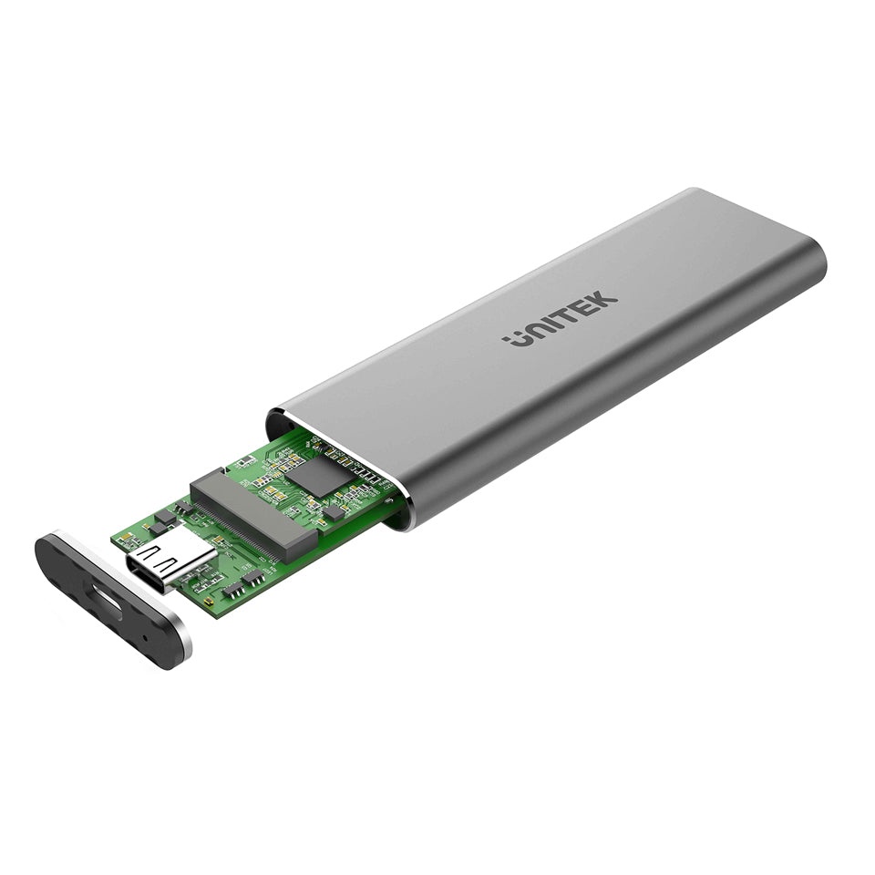 Unitek S1201A PCIe NVMe M.2 SSD 10 Gbps Enclosure USB 3.1 Gen 2 Type C