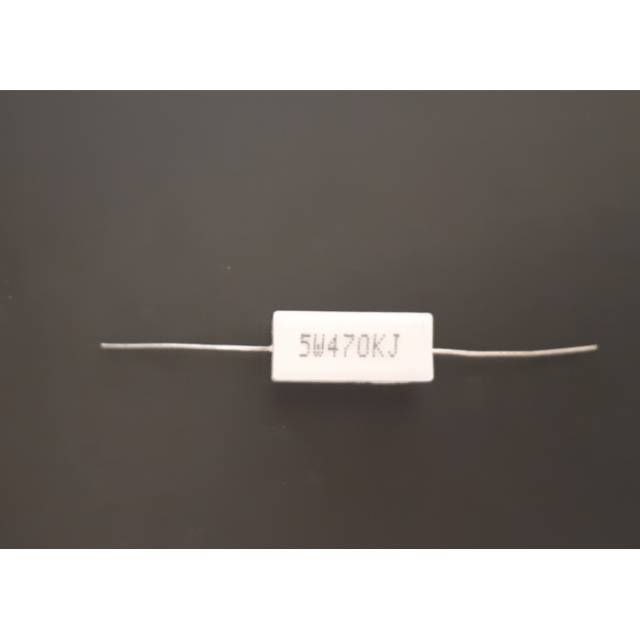 Kapur Resistor R5W470K  5W 470K