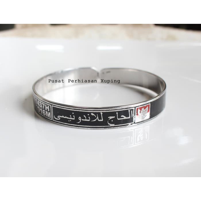 Gelang full nama monel/Perhiasan monel