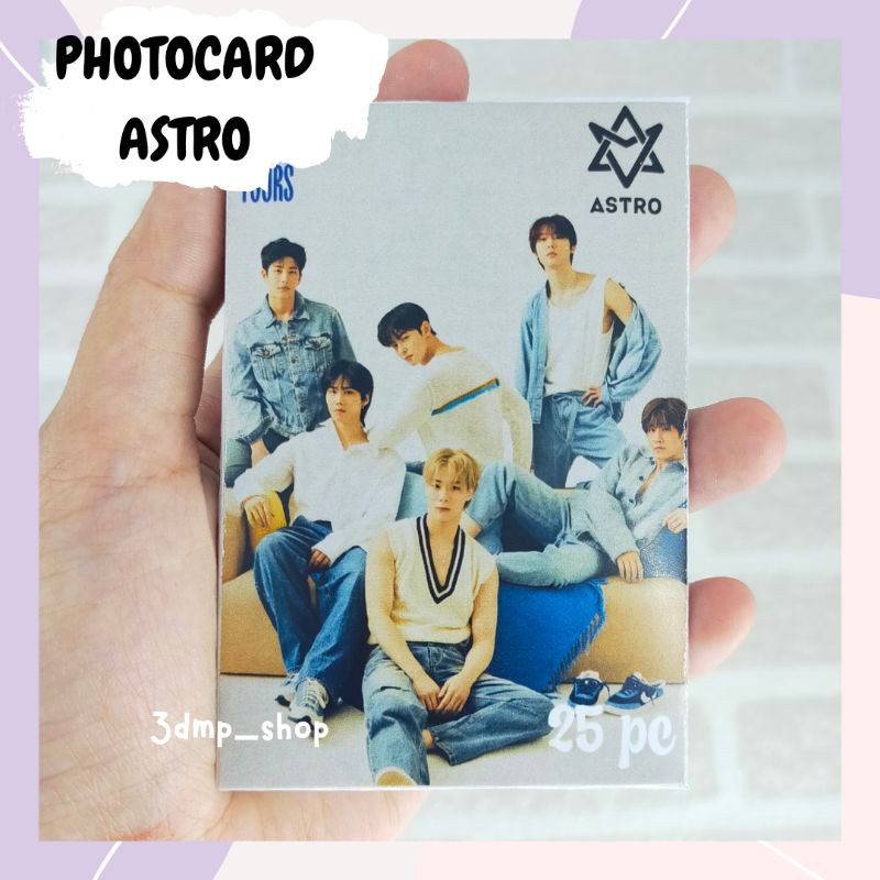 [25 lembar] Lomocard Astro Season Greating 2021 Eunwoo All yours photocard lomo photo card kartu