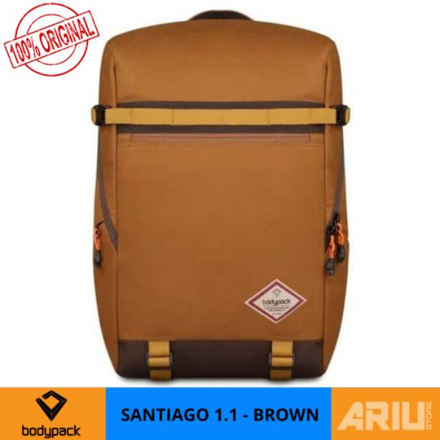 Tas Ransel Bodypack Prodiger Santiago 1.1 Backpack - Brown