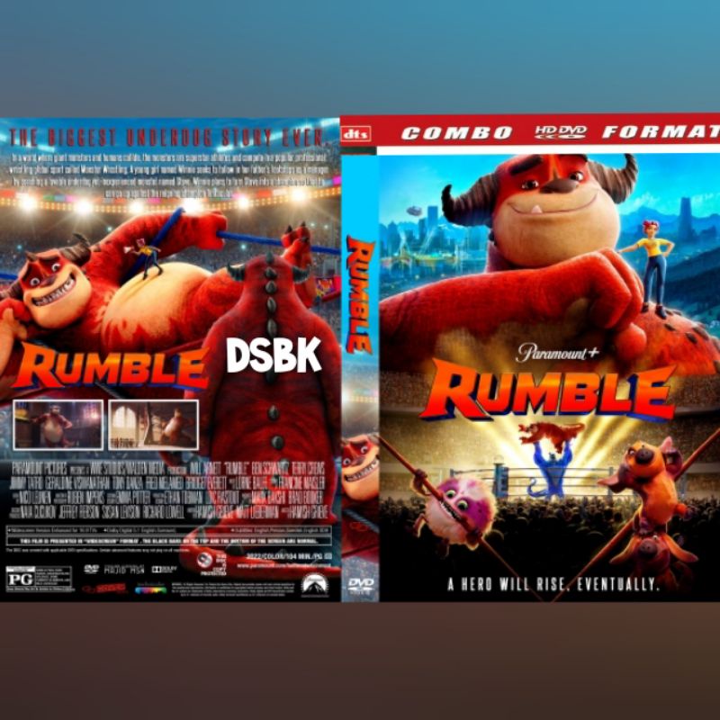 Kaset Film Kartun RUMBLE (2021)