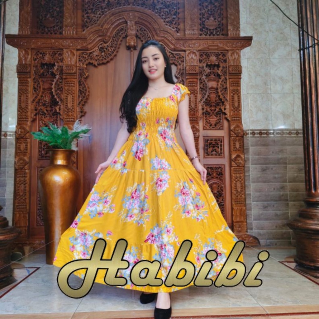 Dress Canda Lily Orchid Rayon Super Premium Motif Terbaru Busui Limited Casual Bahan Adem Daster Pan