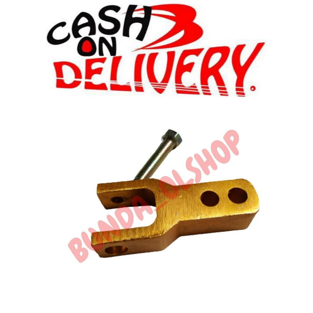 GOLD peninggi shock belakang matic full CNC