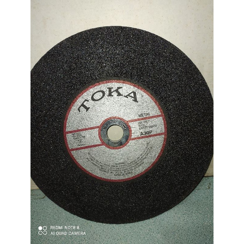 

TOKA Cutting Wheel FOR Metal SIZE 12 INCH A 30 P Made In Korea