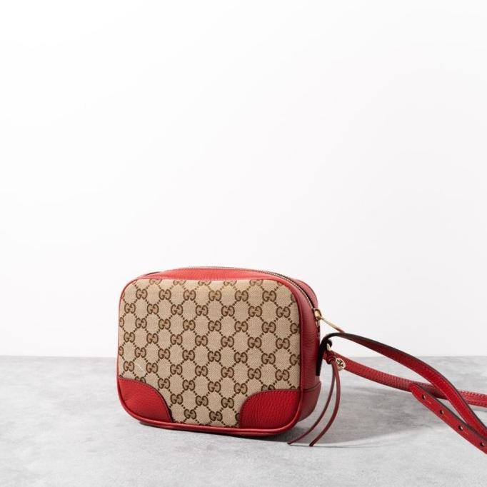 Gucci Mini bree camera bag gg supreme red/ white/green /brown / blue