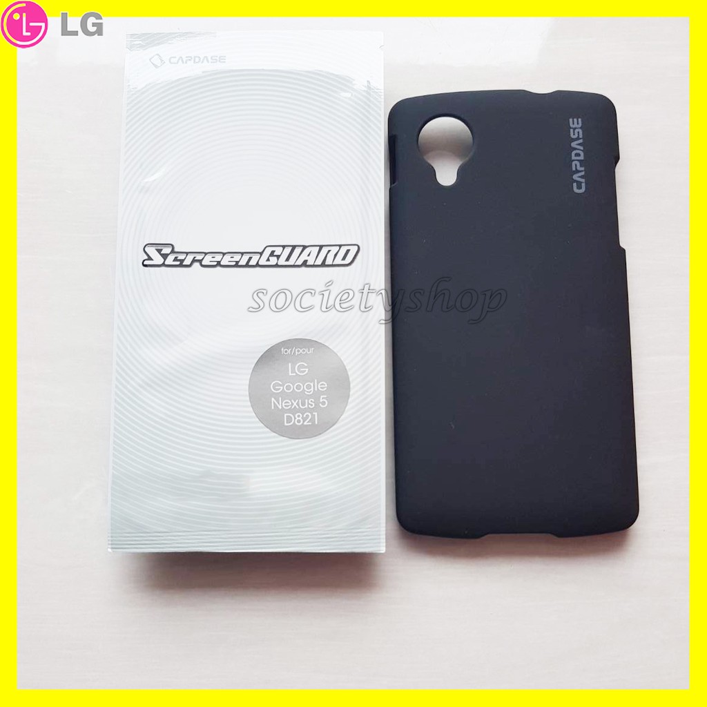 Casing LG NEXUS 5 Google D821 Hp Lama Cover Case Black Putih Hitam Full Baru Murah Terbaik Capdase