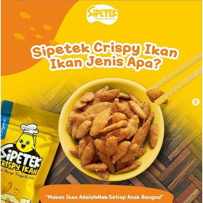 SIPETEK - IKAN CRISPY ORIGINAL