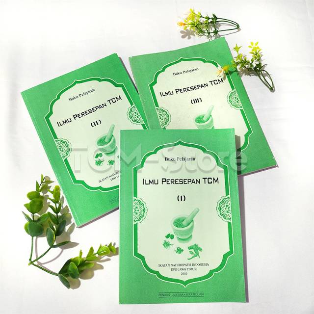 1 Satu Paket Buku Ilmu Peresepan TCM (3 Jilid)/ Formula Herbal Cina China Tiongkok/ Ramuan