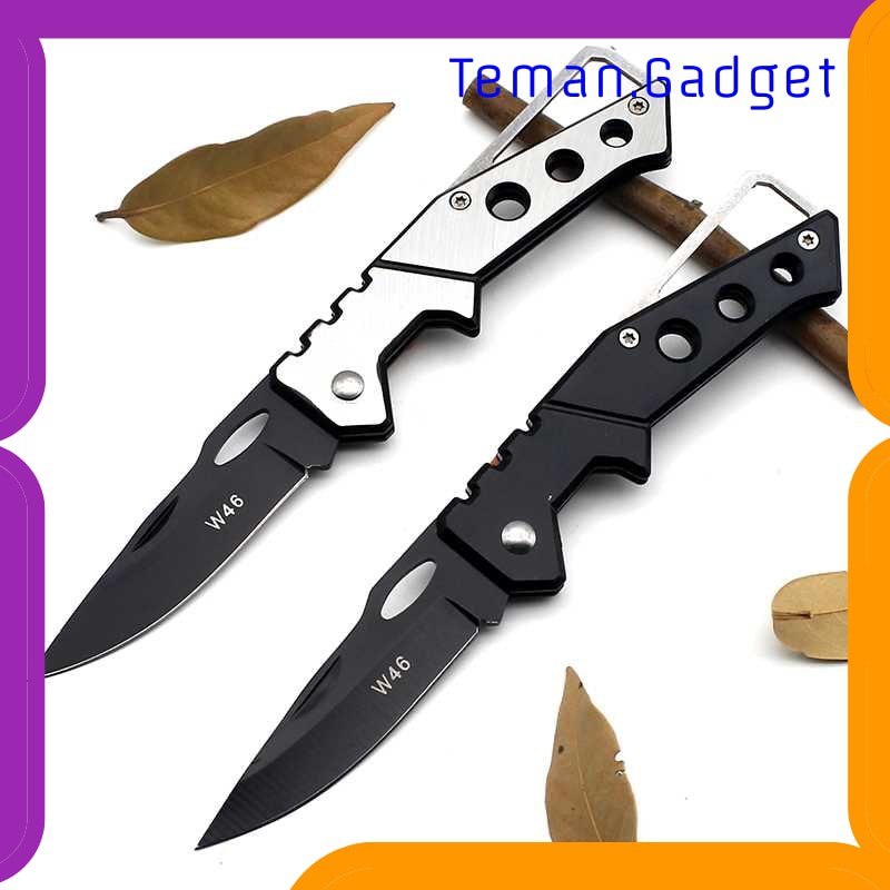 TG-DE375 KNIFEZER PISAU SAKU LIPAT MINI SERBAGUNA PORTABLE KNIFE SURVIVAL - W46