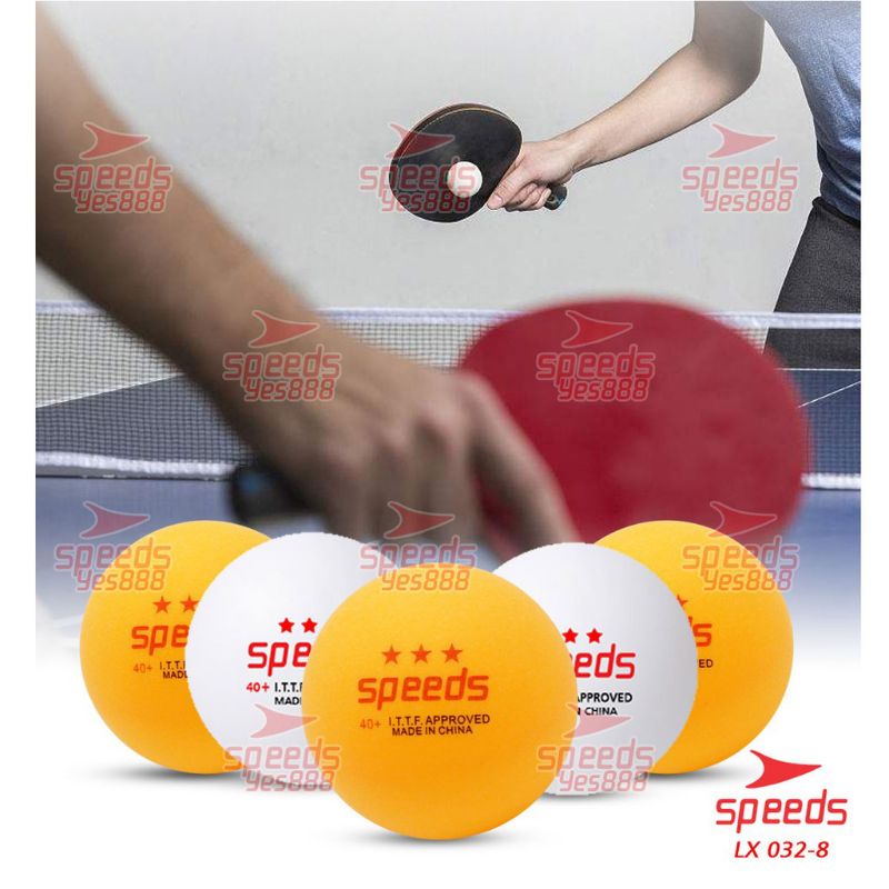 (5 PCS) Bola Ping Pong PingPong Tenis Meja Bintang 3 isi 1 pcs Original Import 032-8