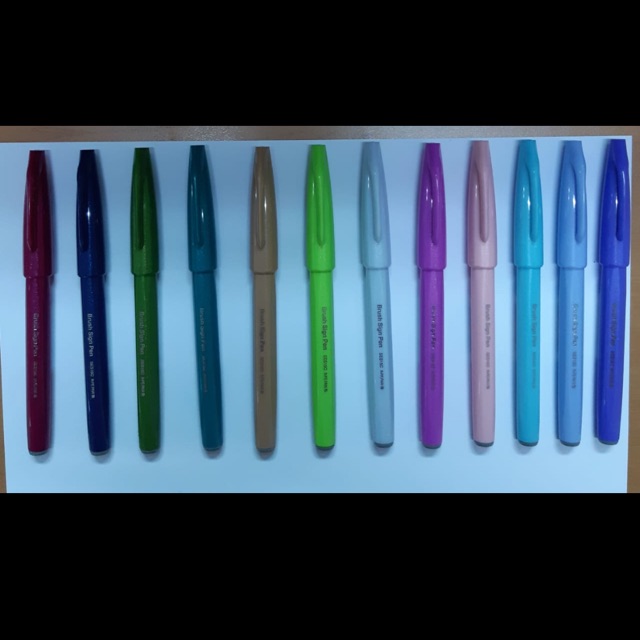 

Pentel touch warna vintage dan pastel baru
