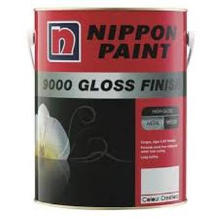  NIPPON 9000  GLOSS FINISH 2 5 LITER CAT KAYU BESI PREMIUM 