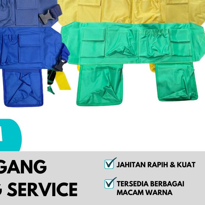 TAS PINGGANG CLEANING SERVICE ( CADDY BAG )