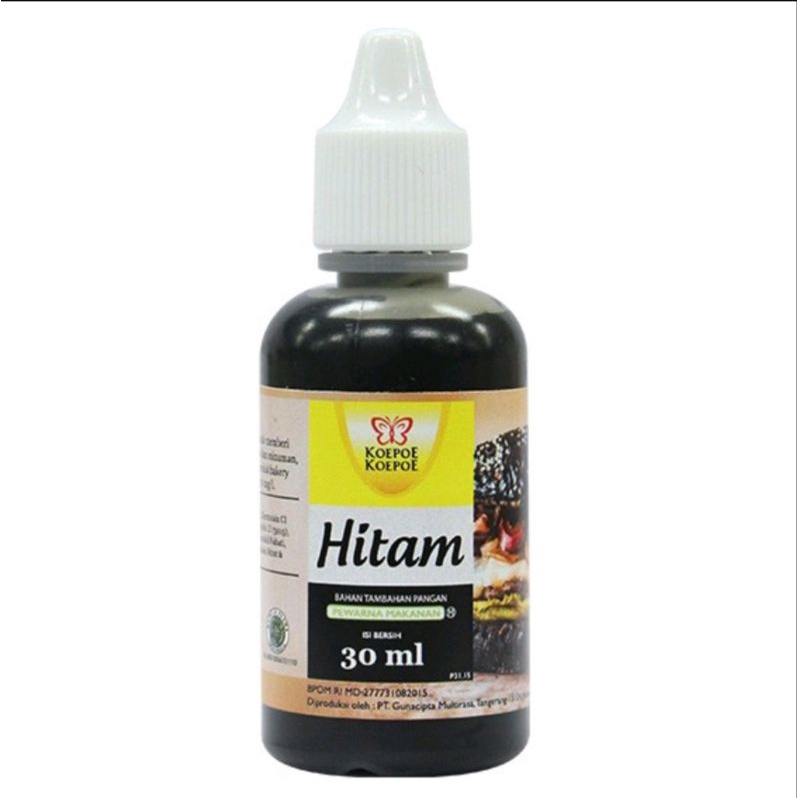 

Abigailcorner - Koepoe Koepoe | Pewarna Hitam (30 ml)