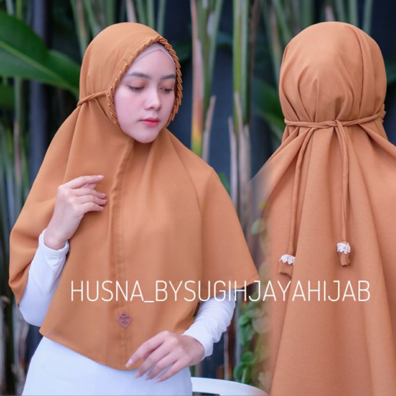 HIJAB JILBAB BERGO INSTAN MARYAM KCB LIPIT L ORI HUSNA