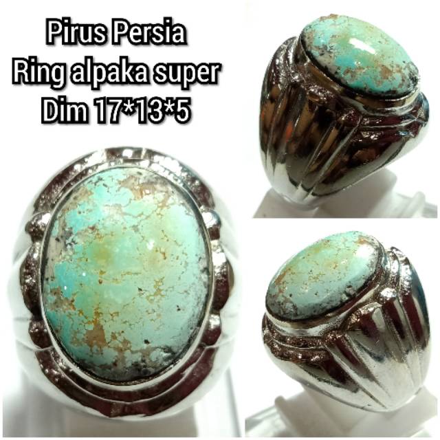 CINCIN BATU PIRUS PERSIA ASLI NATURAL