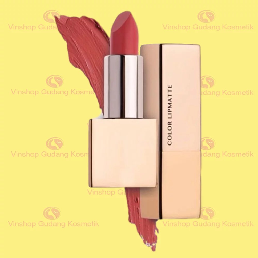 Color Lip Matte Finished Lipstick YOU Lip Stick You Lipstik Tahan Lama Berkualitas Nyaman Digunakan