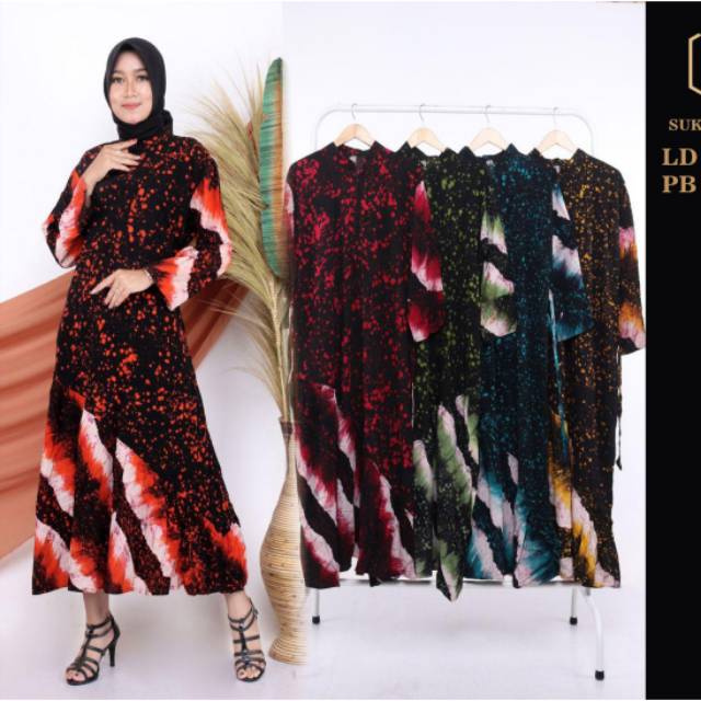 Gamis Longdress Daster Batik Sukaini Pekalongan Busui CANIS