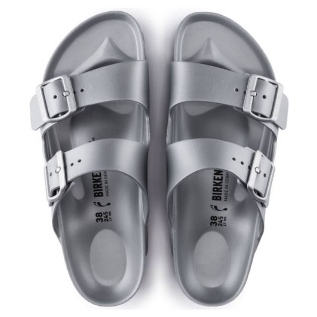 birkenstock eva silver