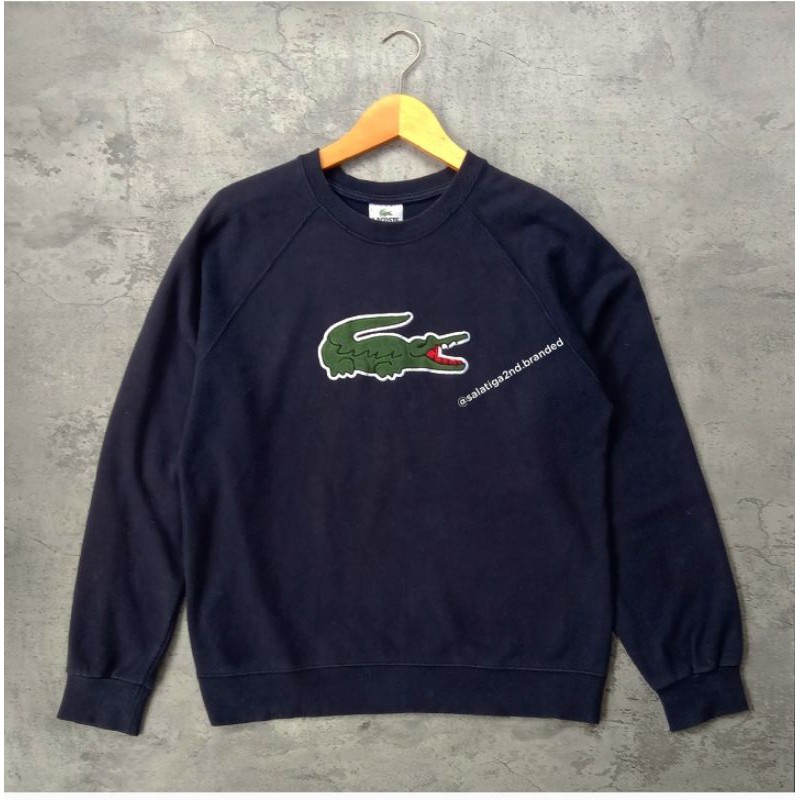 Crewneck LACOSTE Big Logo ( Second Ori )