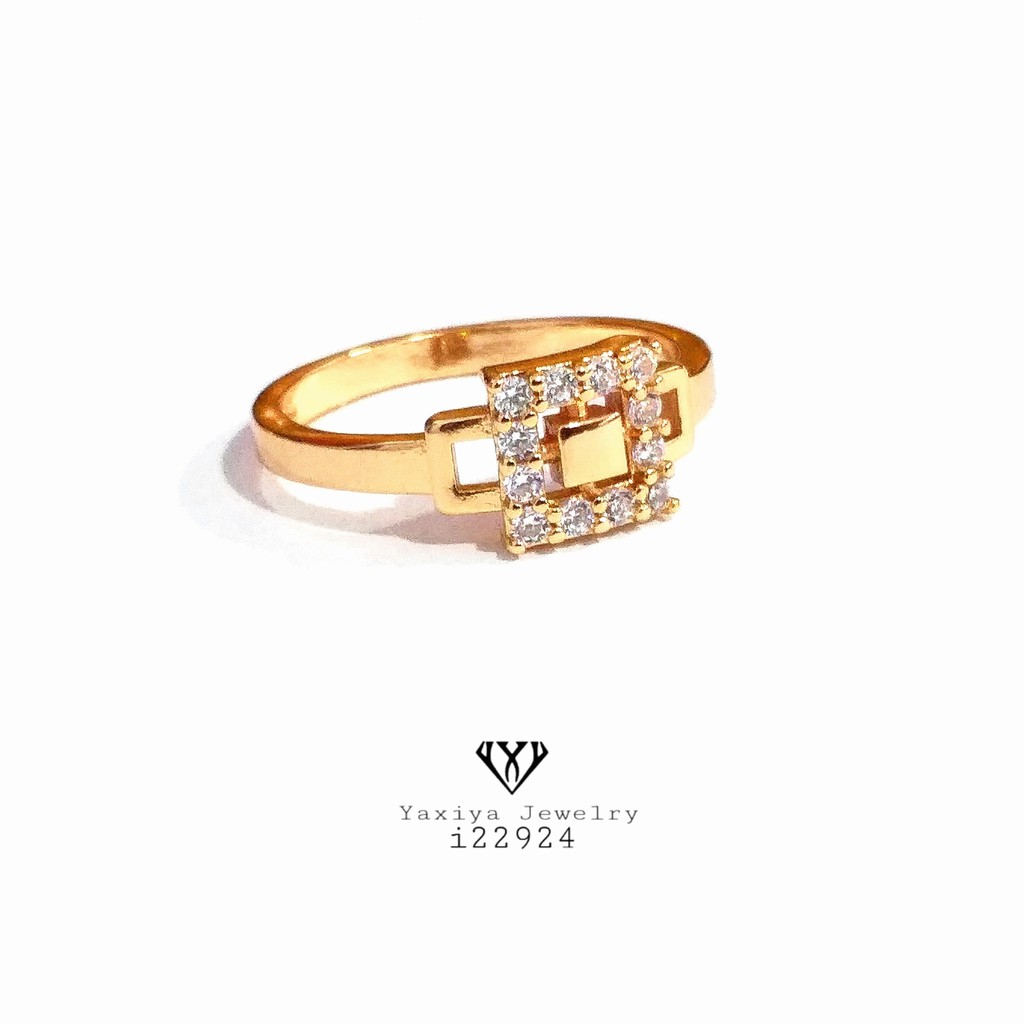 

Cincin Permata Perhiasan imitasi Gold 18k Yaxiya Jewelry 272