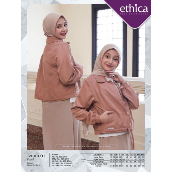 OUTER ETHICA IZUMI 01 JAKET ANAK