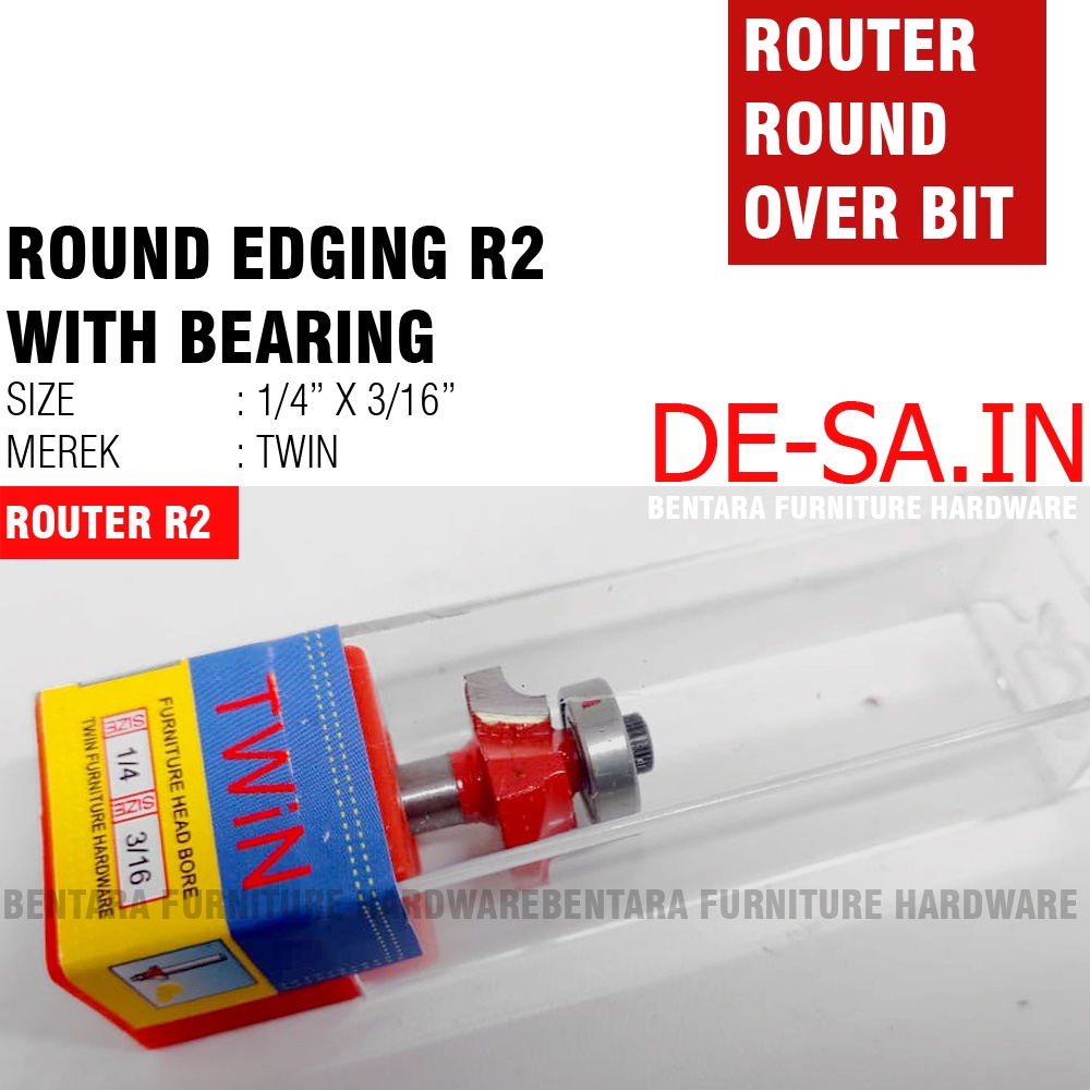 TWIN ROUTER  R2 EDGING PROFIL TRIMMER