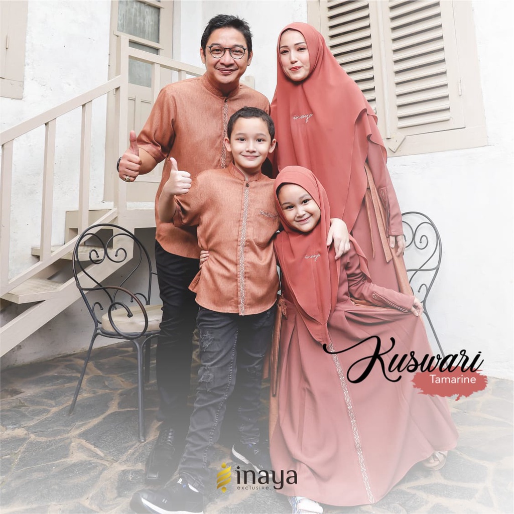 SET GAMIS KIDS KHIMAR INAYA KUSWARI